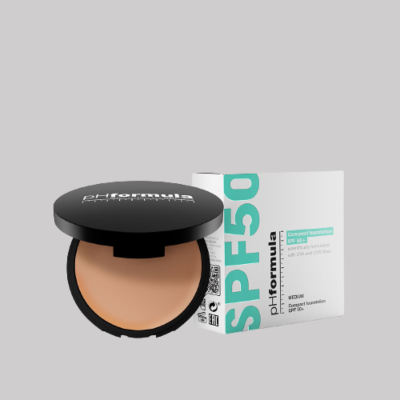Compact foundation SPF 50+ – Medium (Matt finish)